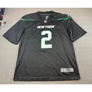 New York Jets Youth XL Jersey Black Sam Darnold #2 NFL‎ Football Nike 2 Stitches